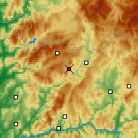 Nearby Forecast Locations - Boticas - Mapa