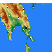 Nearby Forecast Locations - Sykea - Mapa
