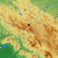 Nearby Forecast Locations - Stuposiany - Mapa