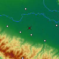 Nearby Forecast Locations - Carpi - Mapa
