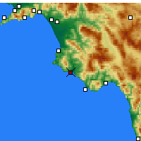 Nearby Forecast Locations - Casal Velino - Mapa