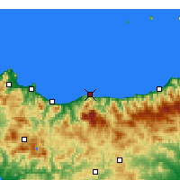 Nearby Forecast Locations - Cefalú - Mapa