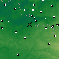 Nearby Forecast Locations - Valenciennes - Mapa