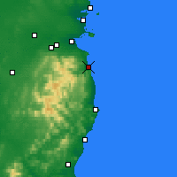 Nearby Forecast Locations - Bray - Mapa