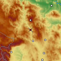 Nearby Forecast Locations - Leposavić - Mapa