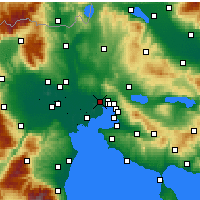 Nearby Forecast Locations - Stavroupoli - Mapa