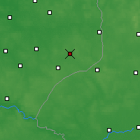 Nearby Forecast Locations - Hajnówka - Mapa