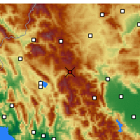 Nearby Forecast Locations - Metsovo - Mapa