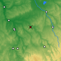 Nearby Forecast Locations - Tonnerre - Mapa