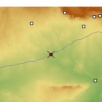 Nearby Forecast Locations - Ceylanpınar - Mapa