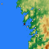Nearby Forecast Locations - Aguino - Mapa