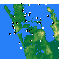 Nearby Forecast Locations - Manukau - Mapa