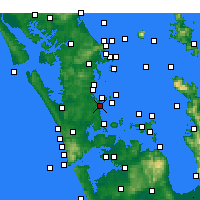 Nearby Forecast Locations - Long Bay - Mapa
