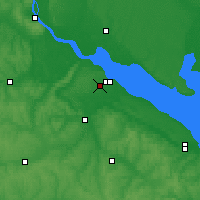 Nearby Forecast Locations - Cherkasy - Mapa
