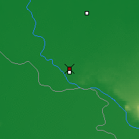 Nearby Forecast Locations - Nukus - Mapa