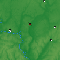 Nearby Forecast Locations - Bobrov - Mapa