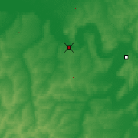 Nearby Forecast Locations - Diurtiulí - Mapa