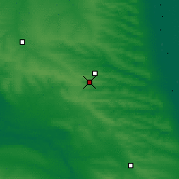 Nearby Forecast Locations - Elistá - Mapa