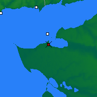 Nearby Forecast Locations - Yeisk - Mapa