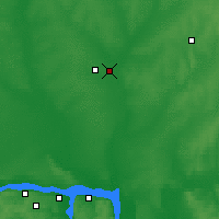 Nearby Forecast Locations - Yoshkar-Olá - Mapa
