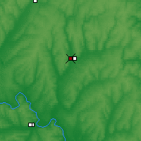 Nearby Forecast Locations - Kalach - Mapa