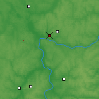 Nearby Forecast Locations - Kaluga - Mapa