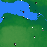 Nearby Forecast Locations - Kronstadt - Mapa