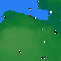 Nearby Forecast Locations - Lomonósov - Mapa