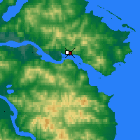 Nearby Forecast Locations - Nikolayevsk del Amur - Mapa