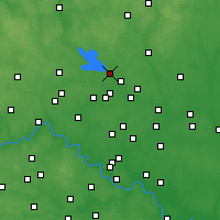Nearby Forecast Locations - Púshkino - Mapa