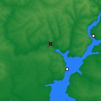 Nearby Forecast Locations - Surovikino - Mapa