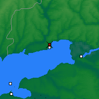 Nearby Forecast Locations - Taganrog - Mapa