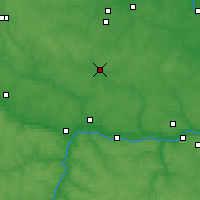 Nearby Forecast Locations - Chéjov - Mapa