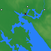 Nearby Forecast Locations - Cherepovéts - Mapa