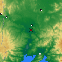 Nearby Forecast Locations - Ussuriisk - Mapa