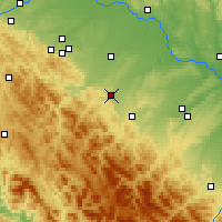Nearby Forecast Locations - Boléjiv - Mapa