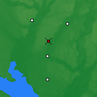 Nearby Forecast Locations - Khorol - Mapa