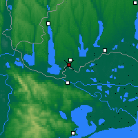 Nearby Forecast Locations - Izmaíl - Mapa