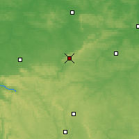 Nearby Forecast Locations - Krémenets - Mapa