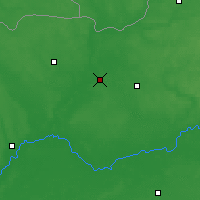 Nearby Forecast Locations - Shchors - Mapa