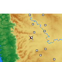 Nearby Forecast Locations - Kolhapur - Mapa