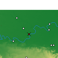 Nearby Forecast Locations - Benarés - Mapa