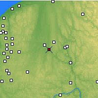 Nearby Forecast Locations - Niles - Mapa