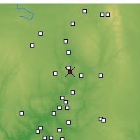 Nearby Forecast Locations - Vandalia - Mapa