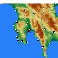 Nearby Forecast Locations - Mesene - Mapa