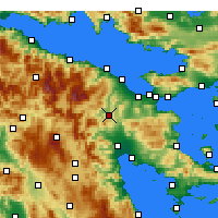 Nearby Forecast Locations - Nemea - Mapa