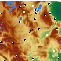 Nearby Forecast Locations - Siatista - Mapa