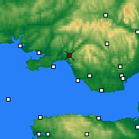 Nearby Forecast Locations - Neath-Port Talbot - Mapa