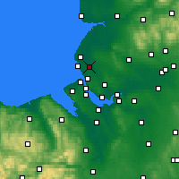 Nearby Forecast Locations - Sefton - Mapa