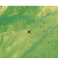 Nearby Forecast Locations - Paulding - Mapa